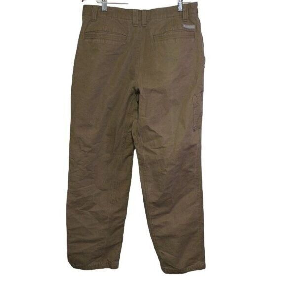 Columbia Mens Tan Stonewashed Cargo Work Pants -Size 34X32 - Picture 6 of 16